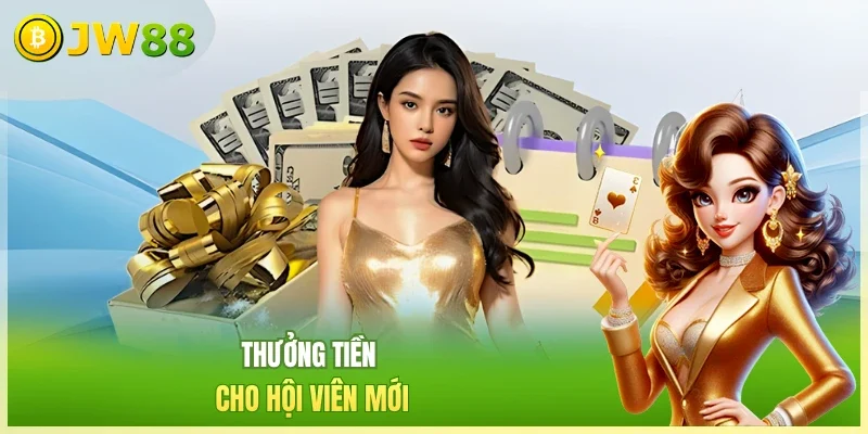 JW88 Khuyến Mãi JW88 Thưởng tiền cho hội viên mới