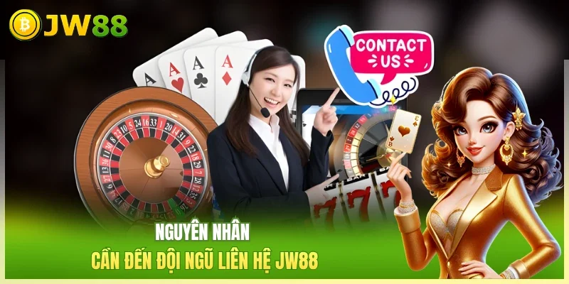 JW88 Liên Hệ JW88 Nguyên nhân cần đến đội ngũ liên hệ JW88